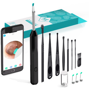 <strong>Ear</strong> <strong>Cleaner</strong> <strong>with</strong> <strong>Camera</strong> <strong>Ear</strong> Wax Removal Tool Wireless Otoscope HD Visual Cleaning Device LED Earwax Remover Kit for Adults Kids - Product Image 1