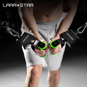 Agarradera de Fitness LS3056 <span class=keywords><strong>360</strong></span> °   Agarradera de Gimnasia Giratoria de Alta Calidad, Ajustable, para Ejercicios Laterales - Product Image 2