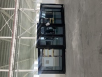 Venta al por mayor de 3 dormitorios de lujo 40 pies 20 pies movible plegable casa prefabricada para la venta