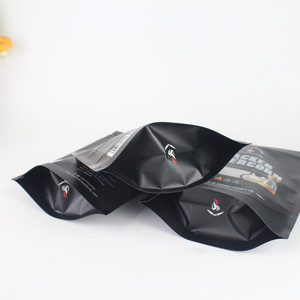 לוגו דיגיטלי מודפס מותאם אישית סטנד נייר פלסטיק שקיות אריזה אישית עם רוכסן - Product Image 3