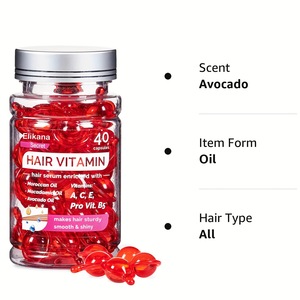 Commercio all'ingrosso Logo personalizzato USA più venduto <span class=keywords><strong>balsamo</strong></span> senza risciacquo vitamina capsula di crescita dei <span class=keywords><strong>capelli</strong></span> essenza per gli uomini e le donne in forma di olio - Product Image 5