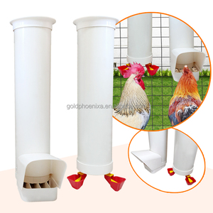 YYC Tự Làm Tự Động PVC Sân Sau Gia Cầm Ăn Uống Hình Trụ Gà Trung Chuyển Và Uống Rượu - Product Image 1