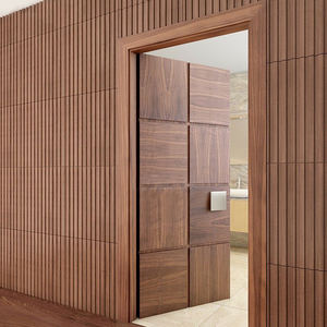 Puerta de madera Ace, lo último en teca, Interior Exterior, puerta de madera maciza, diseño de puerta de garaje enrollable de madera maciza - Product Image 2