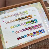 EliNail Marque Privée OEM ODM SANS HEMA Vente en Gros 45 Couleurs Gel UV Effet Œil de Chat pour Ongles