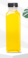 Taille personnalisée 4Oz 8Oz Vide Carré En Plastique PET Bouteilles Juicy Boissons pour Jus