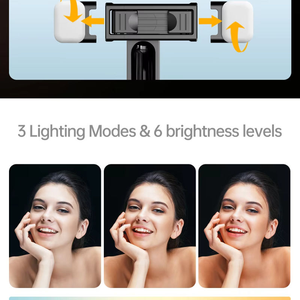Multi-function Fill Light Selfie Stick C13d Expandable Handheld Selfie Stick Tripod for Mobile Phones with Dual Lights - Product Image 3