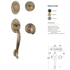 Cerradura inteligente electrónica digital de seguridad para el hogar con llave de cobre a precio de fábrica - Product Image 4
