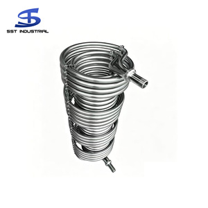 Nouveau design échangeur de chaleur à tube 304, serpentin en acier inoxydable, bobine spirale SS316L pour réservoir d'eau - Product Image 4
