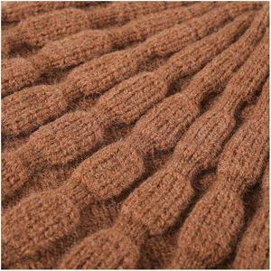 <span class=keywords><strong>Bonnet</strong></span> tendance ample et ajusté, épais, avec logo personnalisé, style classique premium, couleur jaune d'œuf, <span class=keywords><strong>bonnet</strong></span> épais type sweat à capuche - Product Image 2