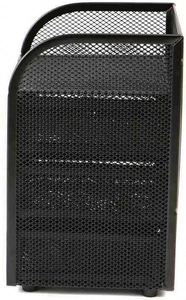 Mesh Desk Organizer Supply Caddy with 3 Accessories Drawer Storage Drawers Metal Iron White <b>Box</b> Customized Logo Multifunction - Product Image 4