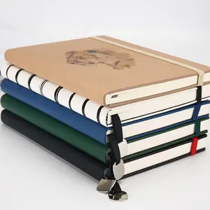 Kreatives Geschäfts büro Leder Notebook Mode Geschenk Riemen Tagebuch