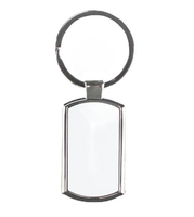 Llavero Metálico para Sublimación, Regalos Personalizados con Diseño Personalizable para Impresión por Transferencia de Calor
