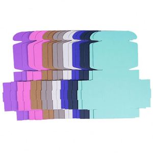 Colorful Kraft Paper <b>Folders</b> Rigid <b>Boxes</b> with Magnetic Closure and Custom Logo Recyclable Gift Craft Packaging - Product Image 1