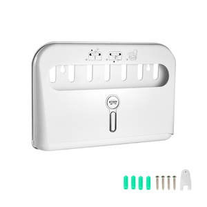 Distributeur de <span class=keywords><strong>papier</strong></span> pour siège de <span class=keywords><strong>toilette</strong></span> en plastique ABS <span class=keywords><strong>Design</strong></span> moderne - Product Image 6