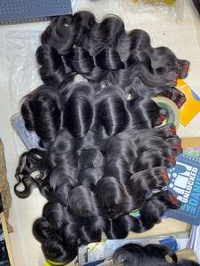 ผมแท้ 100% จากผู้บริจาคคนเดียว แบบเย็บสองชั้น hd lace ทรงใหม่ ลอนกัมพูชา ลอนธรรมชาติ ลอนบอดี้เวฟ แบบตรง ราคาโรงงาน - Product Image 2