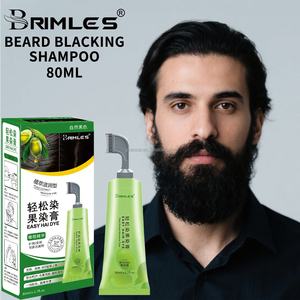 Miglior colorante barba baffi 100ML rosmarino delicato colore organico di lunga durata Non sbiadito barba e <span class=keywords><strong>capelli</strong></span> tinti di nero per grigio - Product Image 6