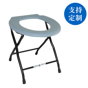 Dakang <b>Folding</b> <b>Commode</b> Chair 38x41x45cm Thickened Portable Toilet Chair For Elderly Pregnant Disabled - Product Image 5