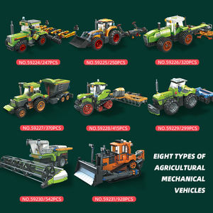 59224-59231เครื่องจักรกลการเกษตรชุดเก็บเกี่ยวปุ๋ยบล็อกบล็อกตัวต่อของเล่นสำหรับเด็ก - Product Image 4
