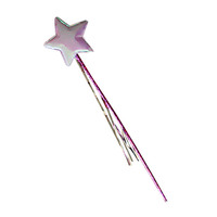 Accesorios de actuación de fiesta de baile para niños, varita mágica de Ángel de plástico, bastón Qudoo, marca de fiesta, Día de los inocentes, pentagrama callejero