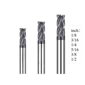 Hcc55 <span class=keywords><strong>1</strong></span>/8 3/16 <span class=keywords><strong>1</strong></span>/<span class=keywords><strong>4</strong></span> 5/16 3/8 <span class=keywords><strong>1</strong></span>/2 <span class=keywords><strong>Inch</strong></span> End Mill Quá Trình Thép Lớp Phủ Cứng Endmilling <span class=keywords><strong>4</strong></span> Flutes <span class=keywords><strong>Router</strong></span> <span class=keywords><strong>Bits</strong></span> - Product Image 1
