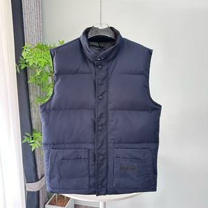 Gilet d'hiver pour homme à col montant, en duvet d'oie, style décontracté, sans manches, populaire au <span class=keywords><strong>Canada</strong></span> et aux États-Unis - Product Image 4