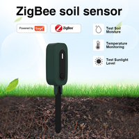 SASWELL Sensor kelembaban tanah nirkabel Zigbee, Sensor kelembapan tanah nirkabel digunakan dengan pengatur waktu Sprinkler Zigbee Hub