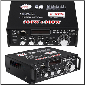 Thiết bị sản xuất âm nhạc VA-GF600, amply mini nhỏ gọn, card amply công suất loa, amply radio U, nguồn DC 12V 220V - Product Image 6