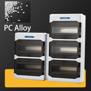 Cao cấp IP65 không thấm nước PC nhựa phân phối box18way ABS Hộp nối cho trong nhà ngoài trời thiết bị điện - Product Image 5