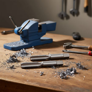 Ttake Hss Hand Taps <b>Set</b> 2 <b>Pc</b> Fine Pitch Din 2182 Iso 2 6h Tap And Die Tools - Product Image 3