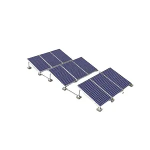 Fornitore cinese sistema di scaffalature per montaggio su tetto piatto staffa di montaggio per pannello solare tetto piatto in calcestruzzo zavorrato