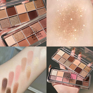 Venta al por mayor ODM Metal Paleta <span class=keywords><strong>de</strong></span> <span class=keywords><strong>sombras</strong></span> <span class=keywords><strong>de</strong></span> ojos MINSHZEE Paleta <span class=keywords><strong>de</strong></span> hormigón 12 <span class=keywords><strong>colores</strong></span> colorido multiusos mate y brillo sombra <span class=keywords><strong>de</strong></span> ojos - Product Image 4