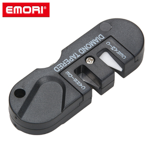 Aiguiseur de couteau pliable portable en acier tungstène durable pour l'extérieur avec tige de polissage en céramique - Product Image 3