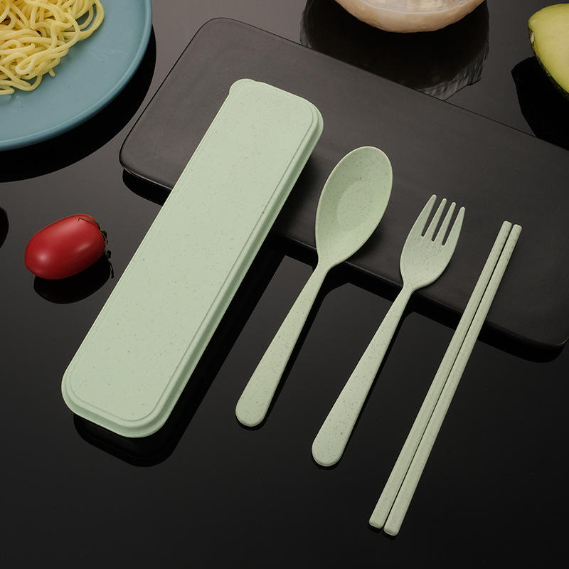 fork, spoon, chopsticks