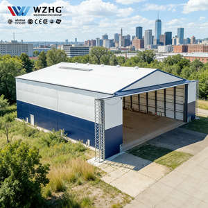 Hangar moderne en structure acier galvanisé pour l'aviation commerciale - Product Image 1