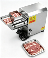 Machine à trancher commerciale pour viande fraîche de bœuf et de mouton, idéale pour les restaurants de fondue