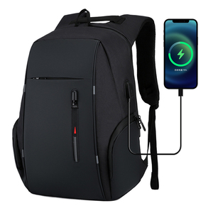 Sac à dos intelligent pour ordinateur portable 15,6 pouces, antivol, avec fermeture éclair à code, en nylon imperméable, pour adultes, avec logo, prix de gros - Product Image 1