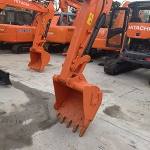 Hitachi Zaxis 55 Japon utilisé 5.5 tonnes Hitachi Zx55/zx55u/zx55us/zx55usr Mini pelle pelle sur chenilles en caoutchouc à vendre - Product Image 6