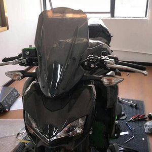 Drbike — déflecteur de vent d'air pour moto, pare-brise, pour <span class=keywords><strong>Kawasaki</strong></span> Z900 <span class=keywords><strong>Z</strong></span> <span class=keywords><strong>900</strong></span> 2017 <span class=keywords><strong>2018</strong></span> 2019, pare-brise, pour motocyclette - Product Image 4