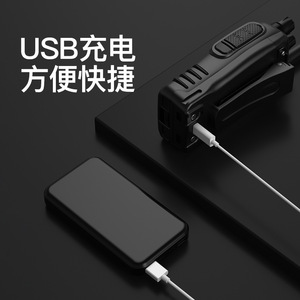 Talkie-walkie Baofeng BF-888S Plus, 1800 mAh, recharge USB, longue portée 1-50 km, pour usage extérieur et bureau - Product Image 2