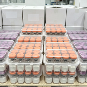 Prix de gros GHK-Cu Poudre bleue lyophilisée Pureté 99% Peptide de cuivre Matières premières cosmétiques Livraison rapide - Product Image 2