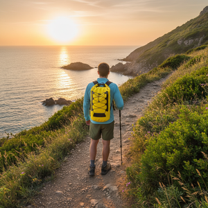 Mochila Impermeable Ligera y Moderna de 25 L con Compartimento para Computadora, Sumergible, para Picnic, Senderismo, Viajes y Natación al Aire Libre - Product Image 3