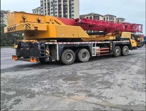 รถเครนไฮดรอลิกมอเตอร์ STC500มือสองเครนหนักสำหรับใช้ในการก่อสร้างพร้อมส่วนประกอบหลักปั๊มเกียร์มอเตอร์ - Product Image 3