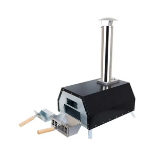 Four à pizza portable en acier inoxydable de <span class=keywords><strong>13</strong></span> pouces au gaz <span class=keywords><strong>propane</strong></span> et au bois pour un usage domestique en plein air - Product Image 3