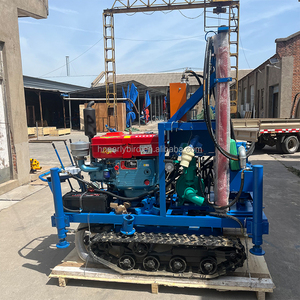 Bánh Xích loại 200m theo dõi Giàn Khoan giếng nước nhỏ để khai thác & thủy lợi bơm mang động cơ động cơ bánh răng thành phần cốt lõi - Product Image 2