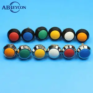 Le tout nouveau bouton poussoir led carré pour machine de jeu-pièces de machine de jeu de divertissement-bouton de machine d'arcade