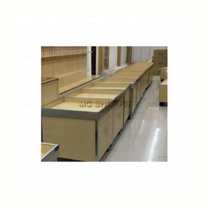 Gabinete de madera de supermercado para estante de exhibición de alimentos secos estante de exhibición de pan de aperitivos - Product Image 5