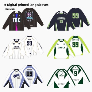 Camiseta Deportiva de Manga Larga, Personalizada, de Nailon de Secado Rápido, para Fútbol Americano y Baile Callejero - Product Image 4