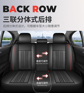 Fundas de Asiento de Coche de Cuero Premium, Juego Completo para Mujeres y Niñas, Compatibles con Airbag, Fundas de Asiento Universales para la Mayoría de los Coches y Furgonetas - Product Image 5