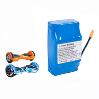 Baterai Lithium Hoverboard 36V 4,4 ah 10 S2 P 18650 baterai bagus untuk kemasan baterai Overboard skuter keseimbangan 36 V4 ah