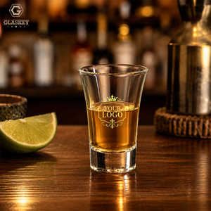Verres à shot transparents à base épaisse de 65 ml (2 oz) directement de l'usine – Personnalisables pour Tequila, <span class=keywords><strong>Vodka</strong></span>, Espresso – Cadeau promotionnel pour la promotion de marques d'alcool - Product Image 6